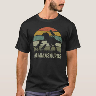 T-shirt Maman dinosaure Rex Mamasaurus 3 Enfants Famille a