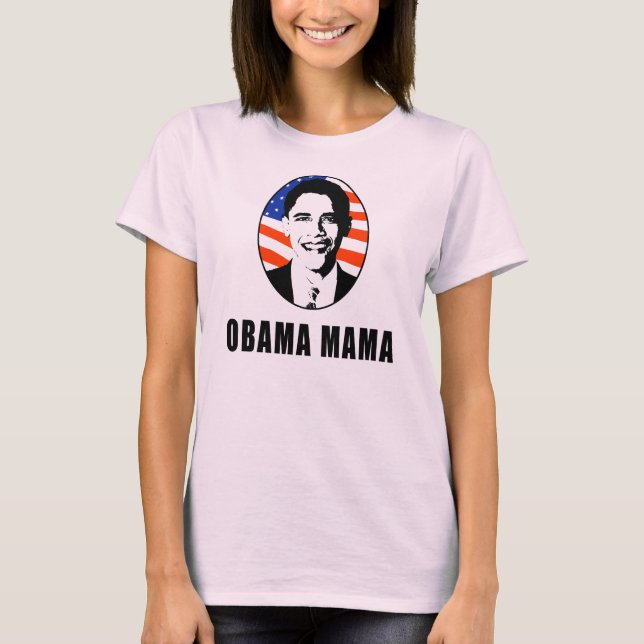 T-shirt Maman d'Obama (Devant)