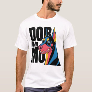T-shirt Maman Doberman