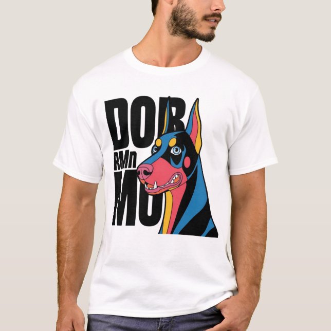 T-shirt Maman Doberman (Devant)