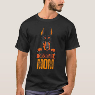 T-shirt Maman Doberman amoureuse de l'animal Chien Chiot M