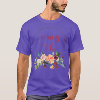 T-shirt Maman doit être la grossesse Faire-part T