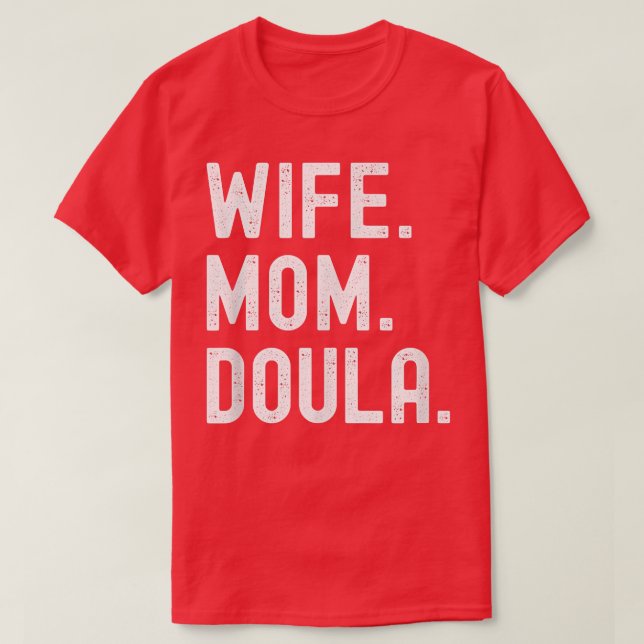 T-shirt Maman Doula  (Design devant)