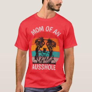 T-shirt Maman drôle d'un Ausshole Berger Australien Aussi