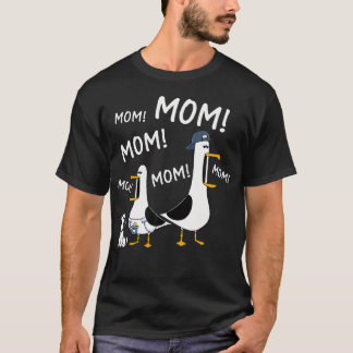 T-shirt Maman drôle Mouettes Maman Mouette Fête des mères