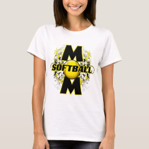 T-shirt Maman du base-ball (croix) copy.png