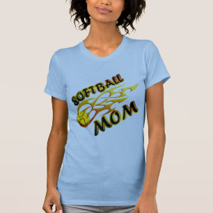T-shirt Maman du base-ball (flamme) copy.png