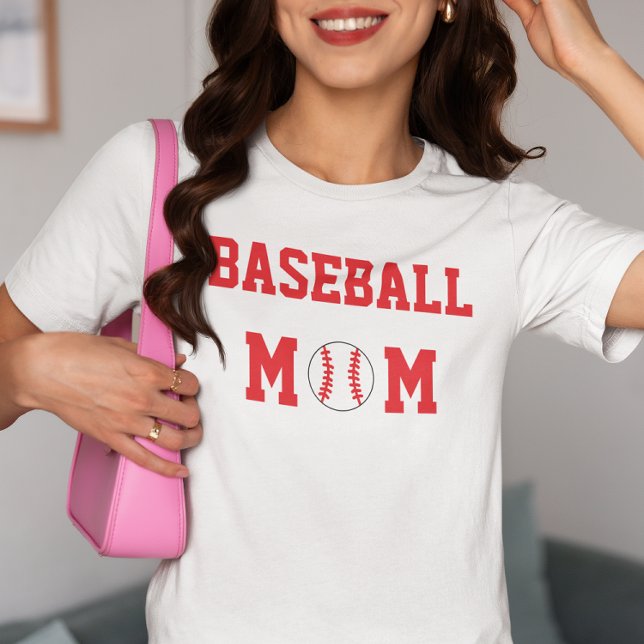 T-shirt Maman du baseball (Créateur téléchargé)
