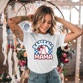 T-shirt Maman du baseball