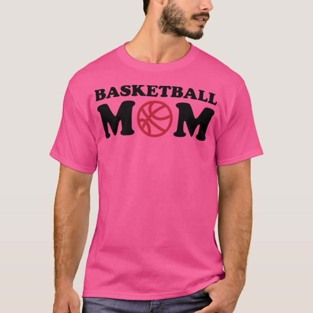 T-shirt Maman du basket (Devant)