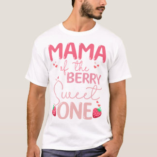 T-shirt Maman Du Berry Sweet One Strawberry Premier Naissa