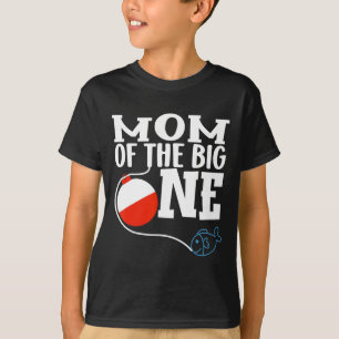 T-shirt Maman Du Big One Fishing Boy Premier Anniversaire 