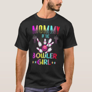 T-shirt Maman Du Bowler Girl Matching Family Bowling B