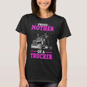 T-shirt Maman du conducteur de camion - Mère Moth du gros