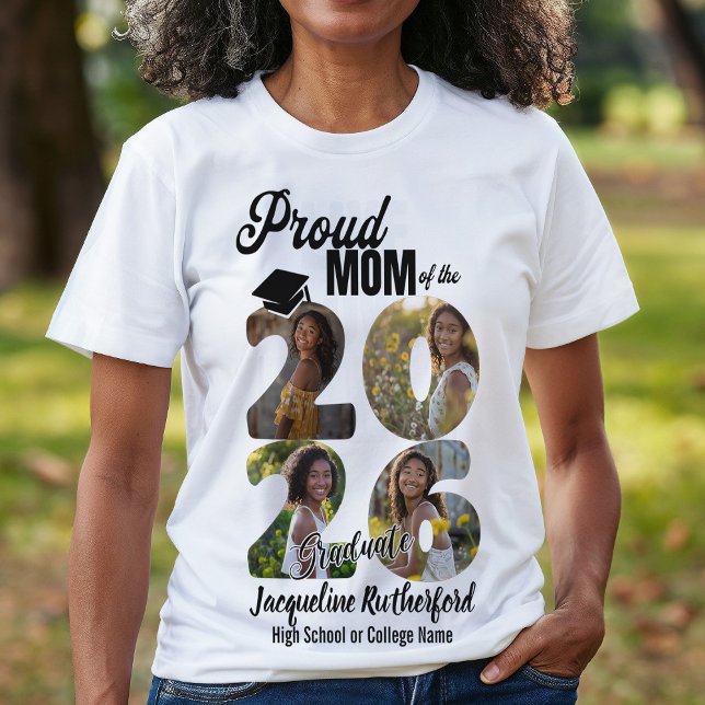 T-shirt Maman du diplômé de 2026 (Créateur téléchargé)