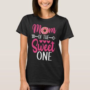 T-shirt Maman du donut saupoudré de sucre
