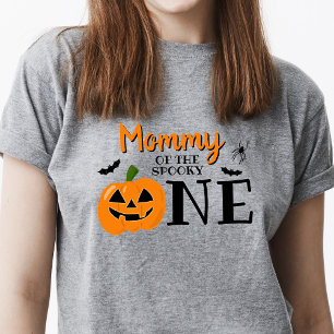 T-shirt Maman Du Éffrayant Un Halloween 1er Anniversaire