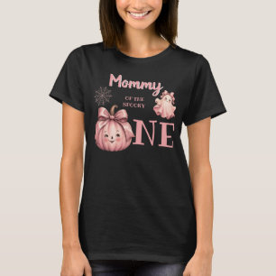 T-shirt Maman du Fantôme Rose Rétro Époquant