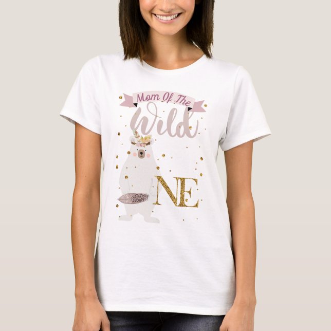 T-shirt Maman du Fils d'une fille anniversaire (Devant)