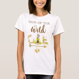 T-shirt Maman du Fils Un Fille Première Anniversaire