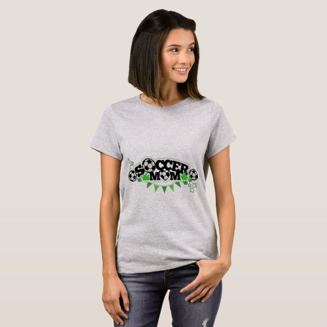 T-shirt Maman du Foot (Devant entier)