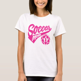 T-shirt Maman du football