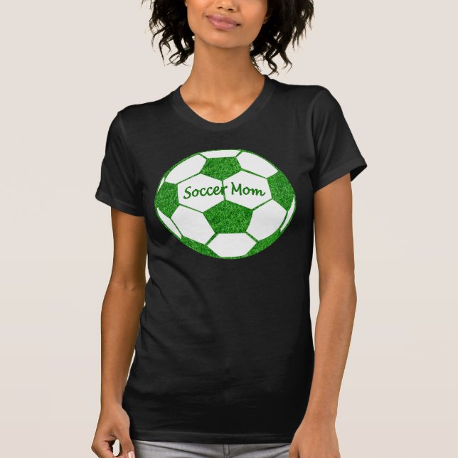 T-shirt Maman du football (Devant)