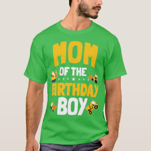 T-shirt Maman du garçon d'anniversaire (41)