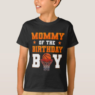 T-shirt Maman du garçon d'anniversaire Sketll Party Famill