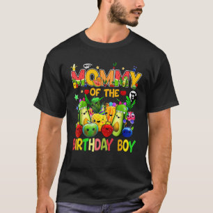 T-shirt Maman du garçon de la famille d'anniversaire Fruit