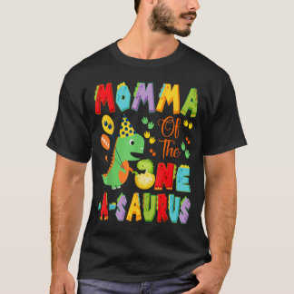 T-shirt Maman du garçon qui fête son premier anniversaire