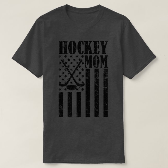 T-shirt Maman du hockey (Design devant)
