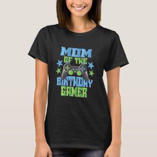 T-shirt Maman Du Joueur D'Anniversaire Garçons Et Filles B