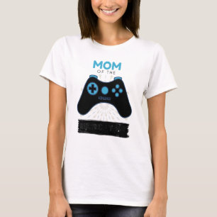 T-shirt Maman Du Joueur De Jouer De La Novelty Gamepad