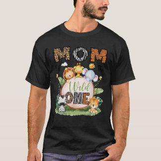 T-shirt Maman du petit sauvageon 1er anniversaire garçon s