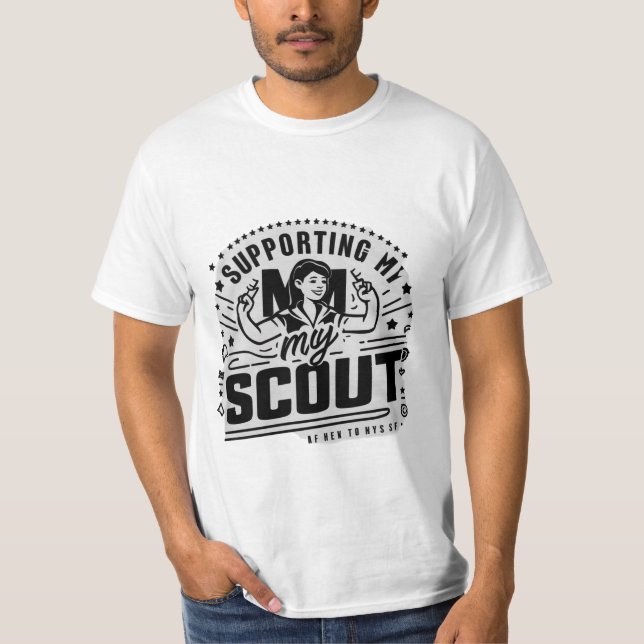 T-shirt maman du scout (Devant)