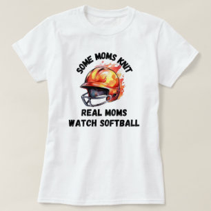 T-shirt Maman du softball Softball Mama Game Day