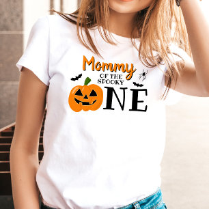 T-shirt Maman du Spooky One Halloween 1er Anniversaire