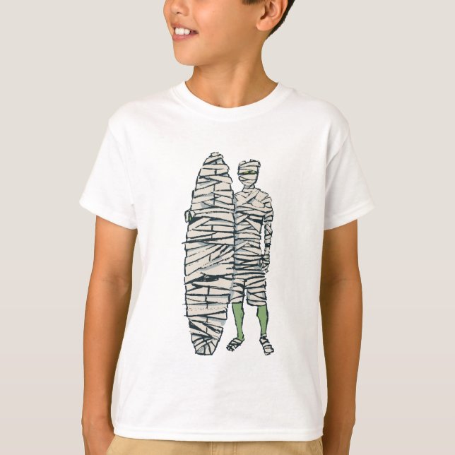 T-shirt Maman du surf Halloween (Devant)