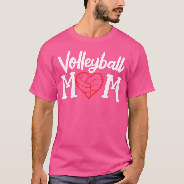 T-shirt Maman du volley (Devant)