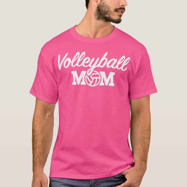 T-shirt Maman du volley (Devant)