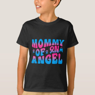 T-shirt Maman d'un ange souvenir de perte de bébé 