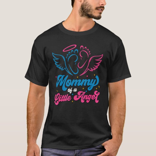 T-shirt Maman D'Un Petit Ange Grossesse & Bébé Perte aw (Devant)