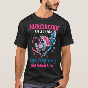 T-shirt Maman D'Un Petit Ange Grossesse Nationale Et Infa