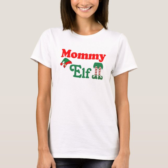 T-shirt Maman Elfe (Devant)