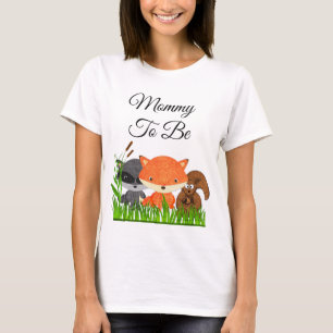T-shirt Maman en bois Créatures Chemise Maternité