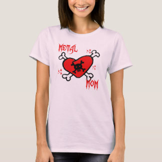 T-shirt Maman en métal