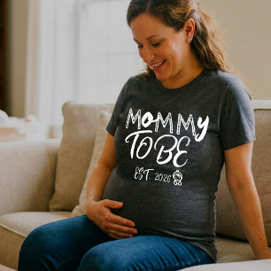 T-shirt Maman en route 2026 Annonce de grossesse 