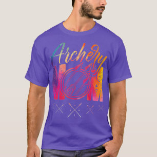 T-shirt Maman en tir à l'arc pour une mère en arc drôle ti