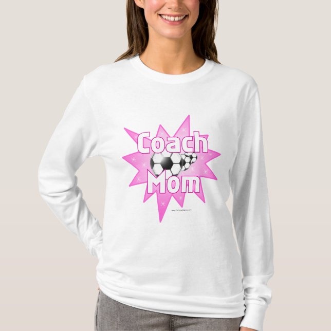 T-shirt Maman entraîneur (Devant)